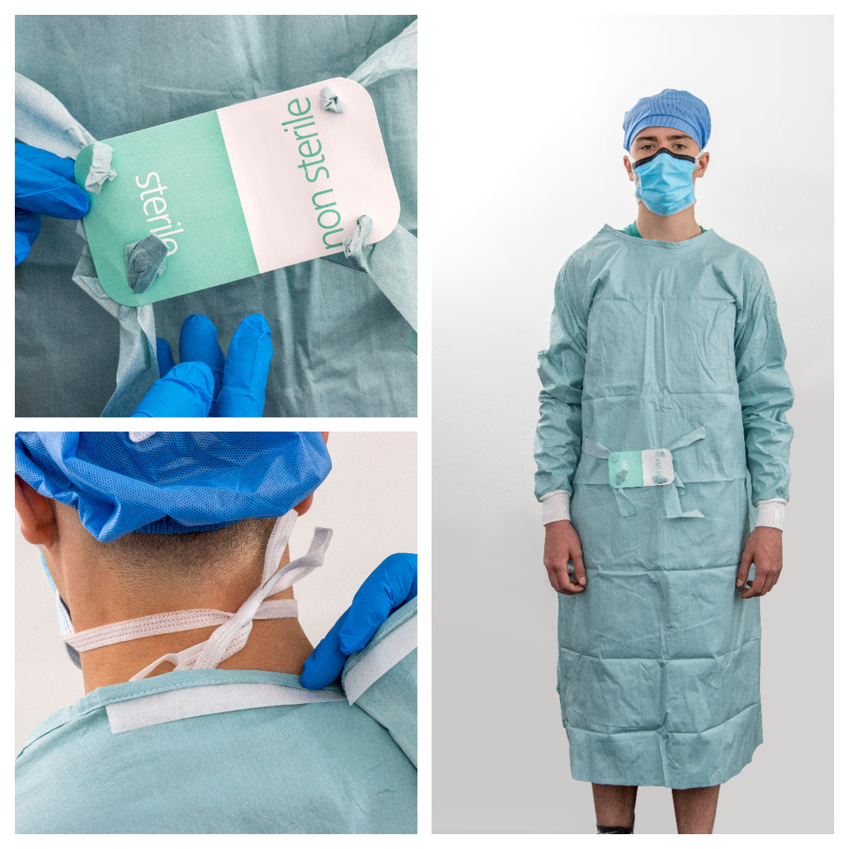 Sterile Surgical Gown - Level 3 - Spunlace
